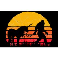 Bigfoot Sasquatch & Unicorn Retro Legends! Bumper Sticker