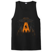 Bigfoot Sasquatch Ufo Alien Abduction Yeti Cryptid Bigfoot PosiCharge Competitor Tank