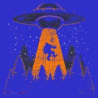 Bigfoot Sasquatch Ufo Alien Abduction Yeti Cryptid Bigfoot Sweatshirt