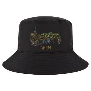 Bern Switzerland Unique Hand Drawn Art Cool Comfort Performance Bucket Hat