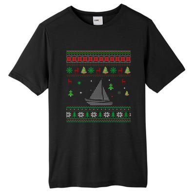 Best Sailing Ugly Christmas Design For Ever Tall Fusion ChromaSoft Performance T-Shirt