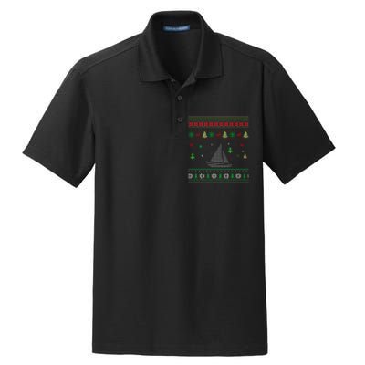 Best Sailing Ugly Christmas Design For Ever Dry Zone Grid Polo