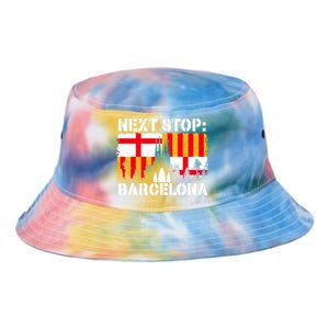 Barcelona Summer Vacation Trip Next Stop Spain Vacay Vibes Gift Tie Dye Newport Bucket Hat