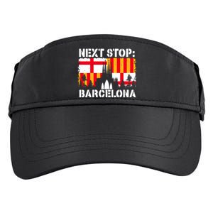 Barcelona Summer Vacation Trip Next Stop Spain Vacay Vibes Gift Adult Drive Performance Visor