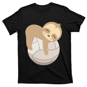 Baby Sloth Volleyball T-Shirt