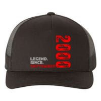 Born September Vintage Birthday Legend Since September 2000 Yupoong Adult 5-Panel Trucker Hat