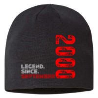 Born September Vintage Birthday Legend Since September 2000 Sustainable Beanie