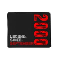 Born September Vintage Birthday Legend Since September 2000 Mousepad