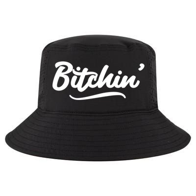 Bitchin Script Vintage Cool Gift Cool Comfort Performance Bucket Hat