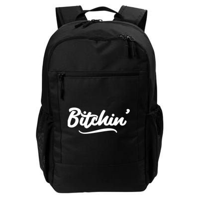 Bitchin Script Vintage Cool Gift Backpack