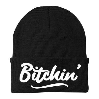 Bitchin Script Vintage Cool Gift Beanie