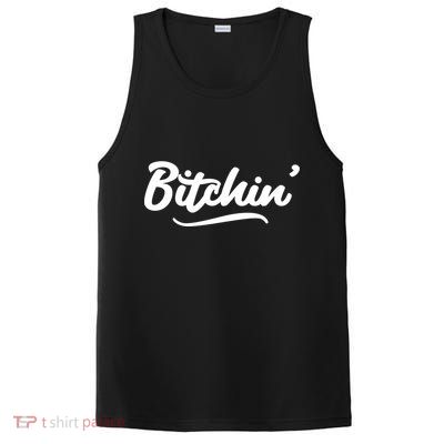 Bitchin Script Vintage Cool Gift PosiCharge Competitor Tank