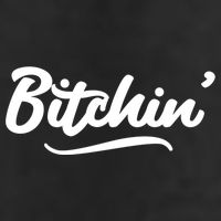 Bitchin Script Vintage Cool Gift Golf Towel