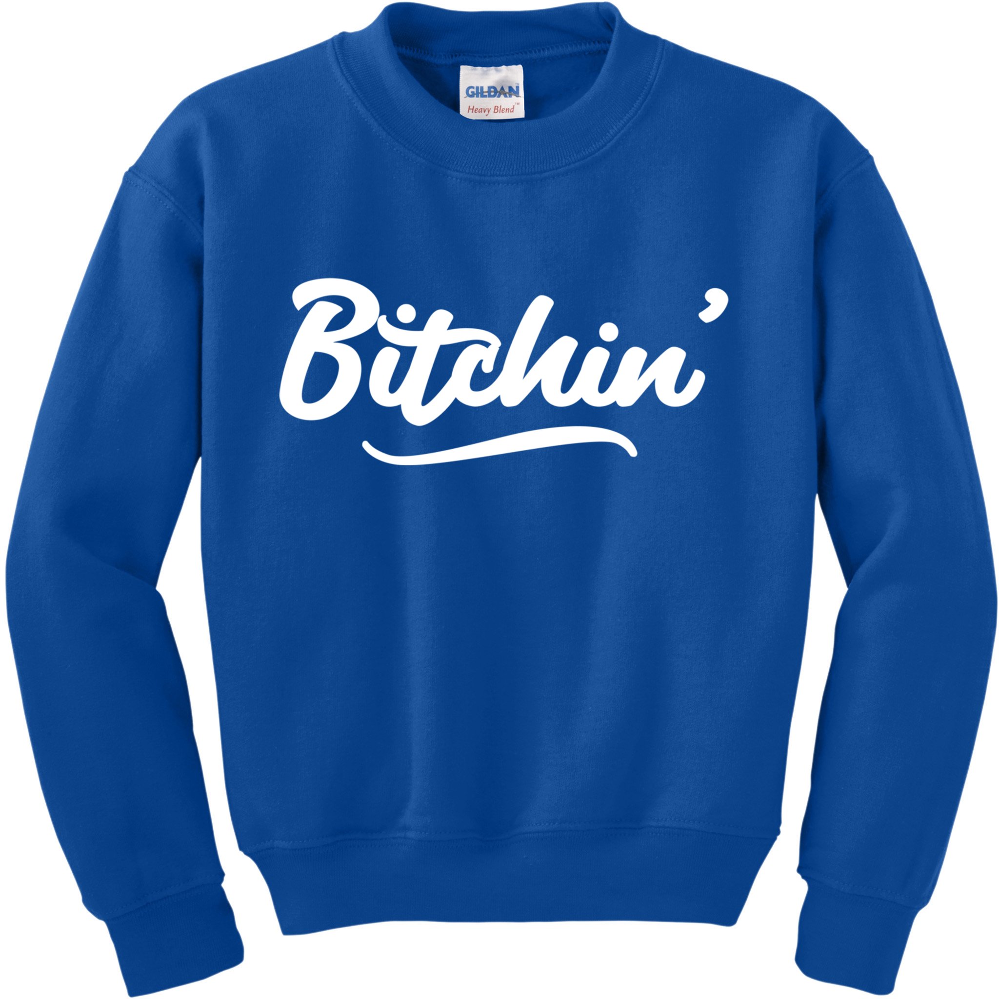 Bitchin Script Vintage Cool Gift Kids Sweatshirt