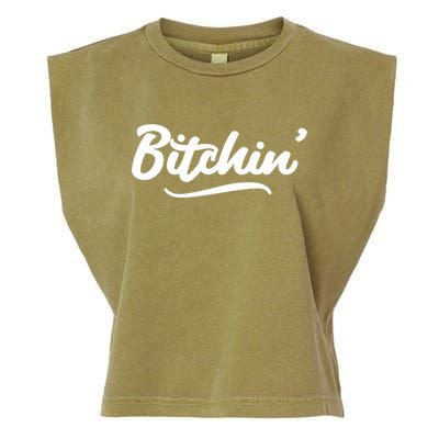 Bitchin Script Vintage Cool Gift Garment-Dyed Women's Muscle Tee