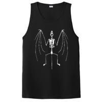 Bat Skeleton Vintage 90s Graphic PosiCharge Competitor Tank