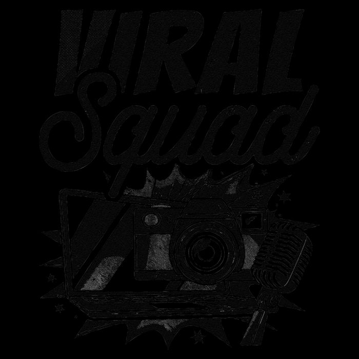 Blog Squad Vlogger Social Media Vlogging Blogging Blogger Flat Bill Trucker Hat