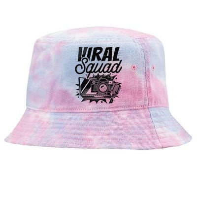 Blog Squad Vlogger Social Media Vlogging Blogging Blogger Tie-Dyed Bucket Hat