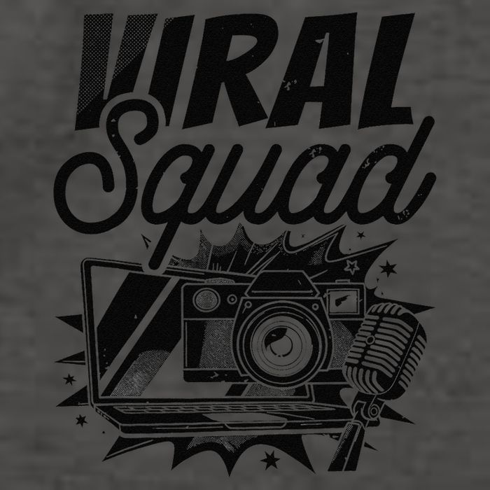 Blog Squad Vlogger Social Media Vlogging Blogging Blogger Vector Backpack
