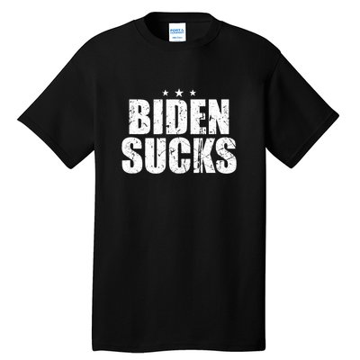 Biden Sucks Vintage Tall T-Shirt