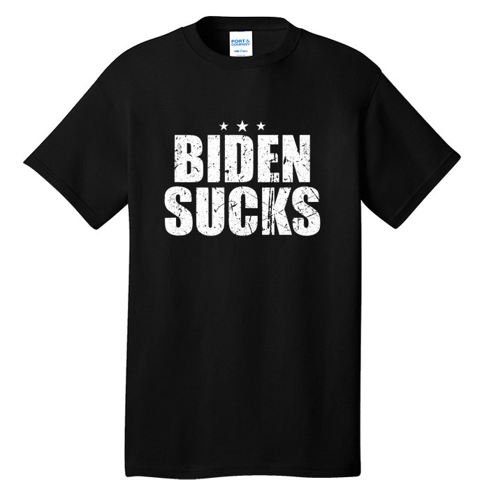 Biden Sucks Vintage Tall T-Shirt