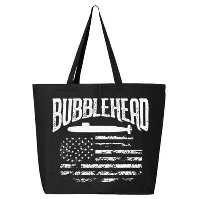 Bubblehead Submarine Veteran Gift For Submariner 25L Jumbo Tote