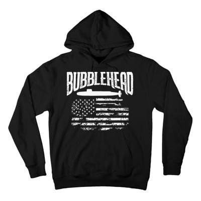 Bubblehead Submarine Veteran Gift For Submariner Tall Hoodie