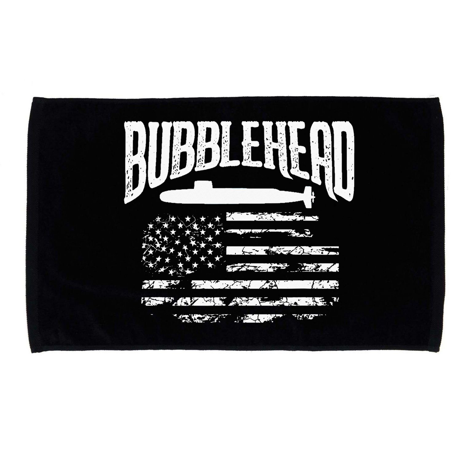 Bubblehead Submarine Veteran Gift For Submariner Microfiber Hand Towel