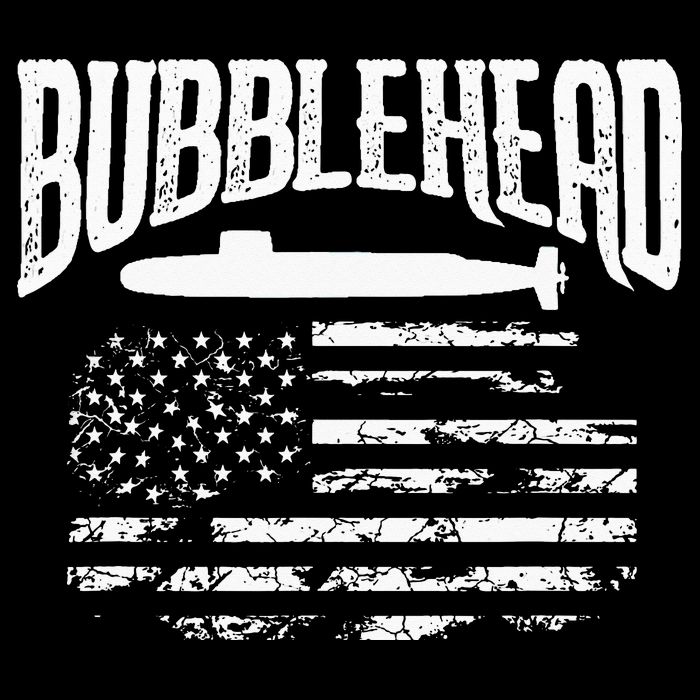 Bubblehead Submarine Veteran Gift For Submariner Cropped Pullover Crew