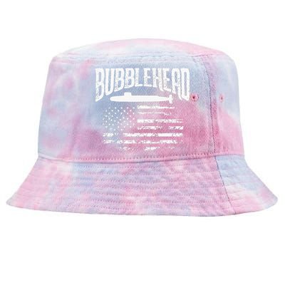 Bubblehead Submarine Veteran Gift For Submariner Tie-Dyed Bucket Hat