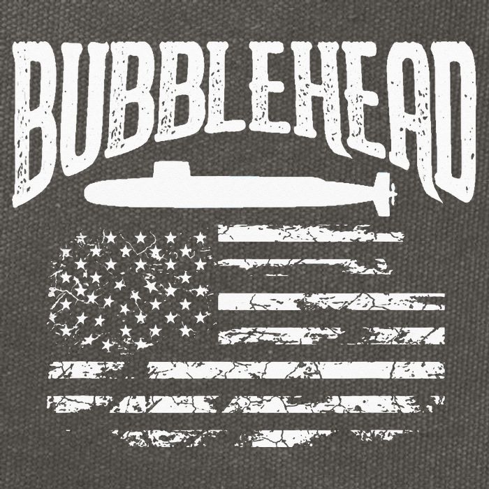Bubblehead Submarine Veteran Gift For Submariner Cotton Canvas Backpack