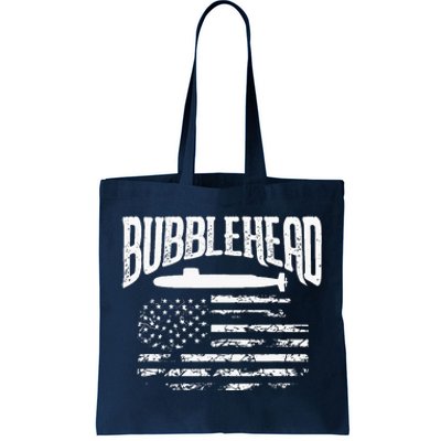 Bubblehead Submarine Veteran Gift For Submariner Tote Bag