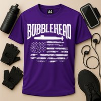 Bubblehead Submarine Veteran Gift For Submariner Cooling Performance Crew T-Shirt