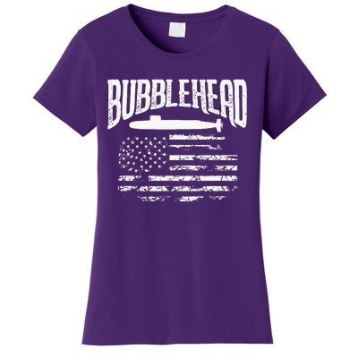 Bubblehead Submarine Veteran Gift For Submariner Women's T-Shirt