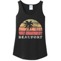 Beaufort Sc Vintage 70s Retro Throwback Ladies Essential Tank