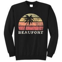 Beaufort Sc Vintage 70s Retro Throwback Tall Sweatshirt