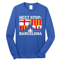 Barcelona Summer Vacation Trip Next Stop Spain Vacay Vibes Gift Long Sleeve Shirt