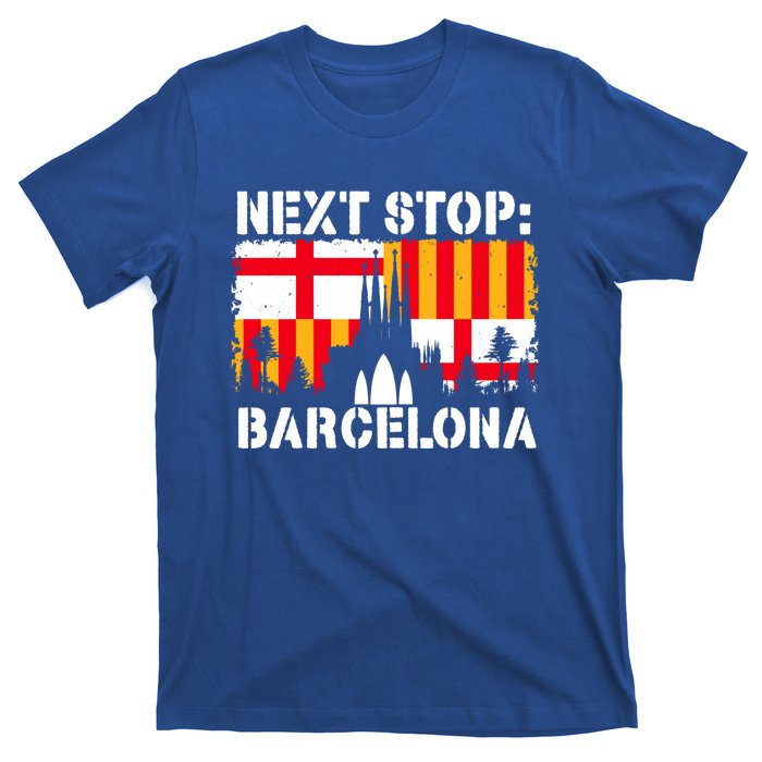 Barcelona Summer Vacation Trip Next Stop Spain Vacay Vibes Gift T-Shirt