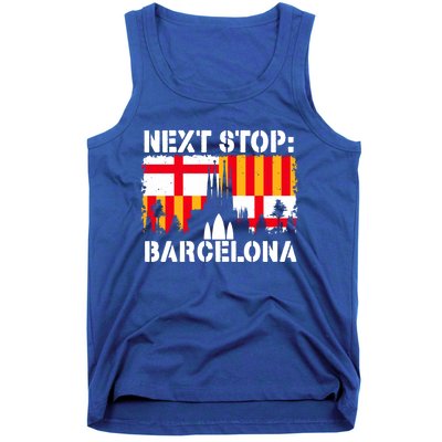 Barcelona Summer Vacation Trip Next Stop Spain Vacay Vibes Gift Tank Top