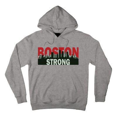 Boston Strong Vintage Boston City Skyline Tall Hoodie