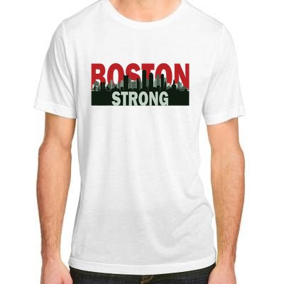 Boston Strong Vintage Boston City Skyline Adult ChromaSoft Performance T-Shirt