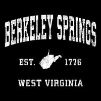 Berkeley Springs West Virginia Wv Vintage Athletic Sweatshirt