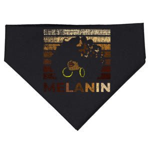 Black Strong Women Afro Love Melanin African USA-Made Doggie Bandana