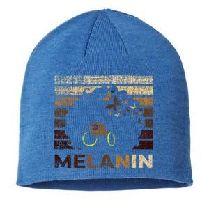 Black Strong Women Afro Love Melanin African Sustainable Beanie