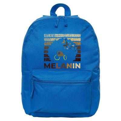 Black Strong Women Afro Love Melanin African 16 in Basic Backpack