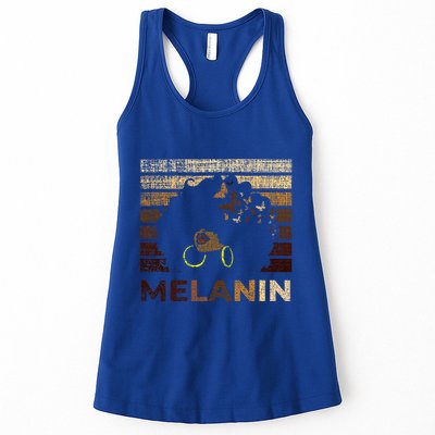 Black Strong Women Afro Love Melanin African Womens Tank Top