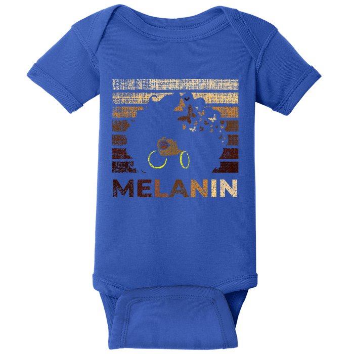 Black Strong Women Afro Love Melanin African Baby Bodysuit