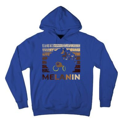 Black Strong Women Afro Love Melanin African Tall Hoodie