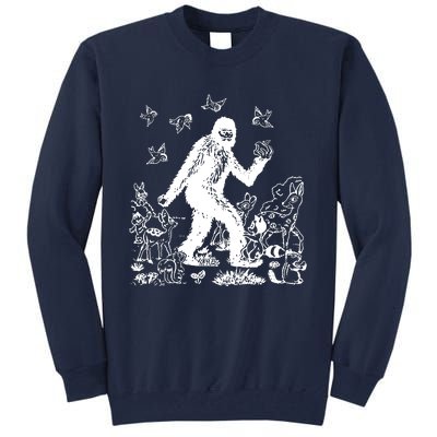 Bigfoot Snow White Tall Sweatshirt