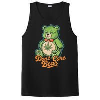 Bear Smoking Weed Holding Bong DonT Care Bear Marijuana PosiCharge Competitor Tank